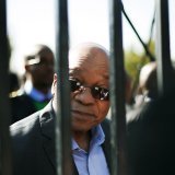 Jacob Zuma est arrivé à 06h00 du matin au centre correctionnel d?estcourt avant d'être "soumis à une procédure de remise de peine" et libéré une heure plus tard (archives).